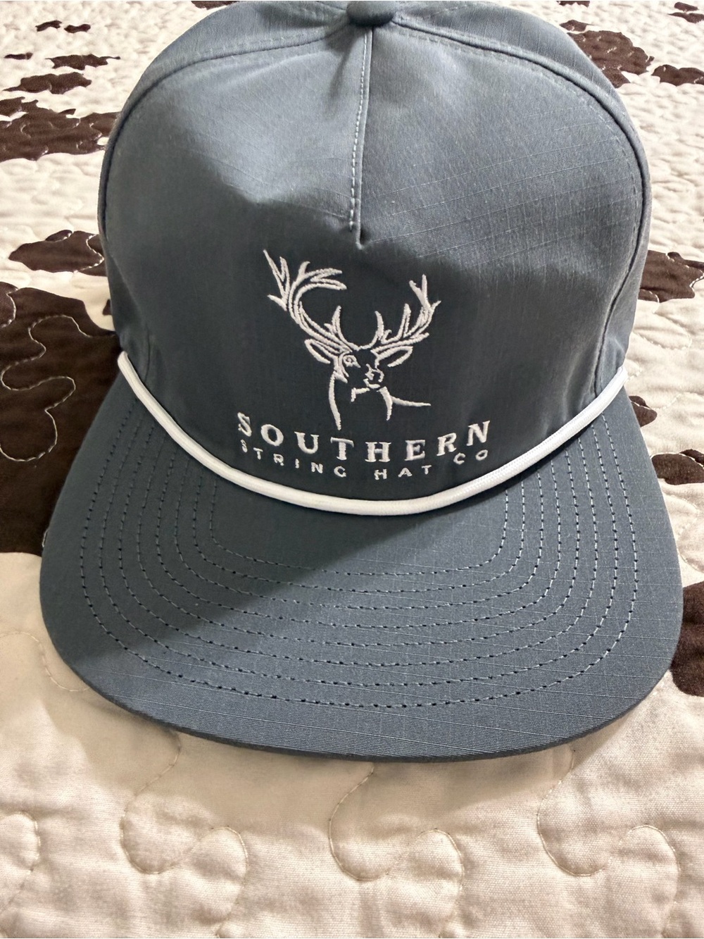 Men's Southern String Co Grey Snapback